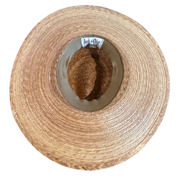 Lack of Color Palma Wide Fedora Straw Beach Hat main image 8